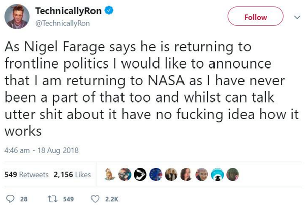 Westminstenders: Summer Season