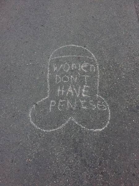 Anti-trans vandals are plastering vile ‘women don’t have penises’ stickers around London