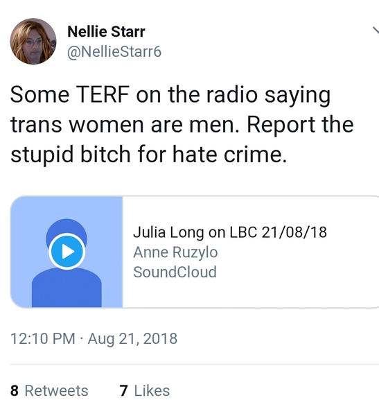 Dr Julia Long has just been brilliant on LBC