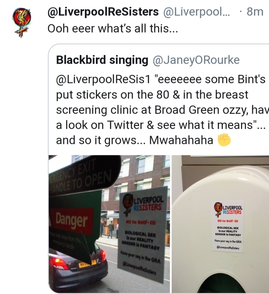 Anti-trans vandals are plastering vile ‘women don’t have penises’ stickers around London