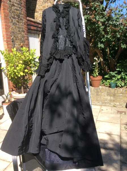 to ask if anyone is interested in some Victorian dresses?