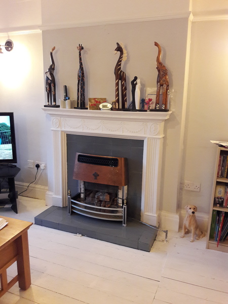 Ideas for chimney breast decoration- without fire