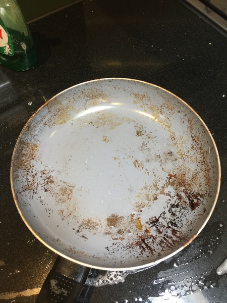Help, I've murdered their frying pan!!