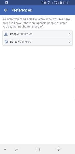 To think there should be a 3 year time limit on the Facebook memories thing?