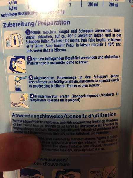 Can I prepare bottles of boiling water in advance for formula?
