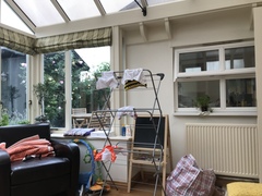 Solid roof for conservatory