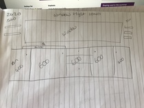 Is 2m 10cm floor space too wide for a galley kitchen?
