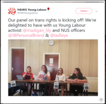 "People Who Oppose Trans Rights Have No Place In Labour," Says The First LGBT Mayoral Adviser