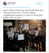 Jess Bradley - a government advisor on women's rights suspended by NUS over indecent blog. Part iii