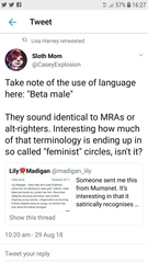 Dr Adrian Harrop - Dr Misogyny is pursuing another woman.