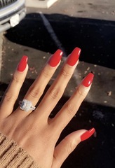 Would you consider a classic red polish suitable for work?