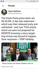 Green Party statement