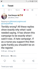 Examples of Silencing in trans debate?