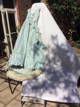 to ask if anyone is interested in some Victorian dresses?