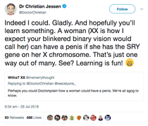 Dr Christian Jessen - problem with feminists or just controversial?