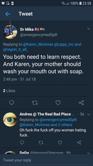 Dr Adrian Harrop - Dr Misogyny is pursuing another woman.