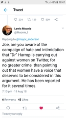 Dr Adrian Harrop - Dr Misogyny is pursuing another woman.