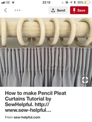 Calling Curtain pro's!! poles, pleats...!