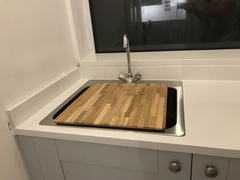 Quartz worktops and sinks. Exciting! ;-)
