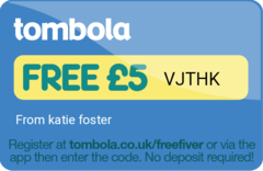 Tombola free £5 codes