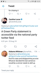 Green Party statement