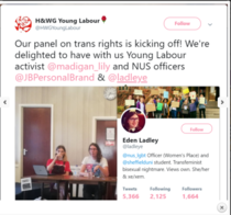 "People Who Oppose Trans Rights Have No Place In Labour," Says The First LGBT Mayoral Adviser