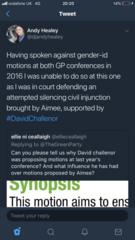 Andrew Gilligan Sunday Times Challenor Green Party