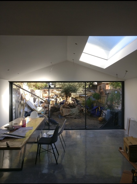 Sliding aluminium doors