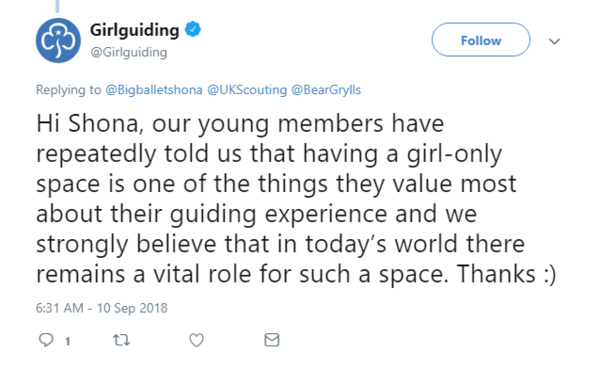Girlguiding expels leaders who question trans policy
