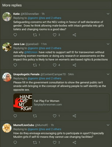 "After some very moving contributions, TUC unanimously supports gender self-declaration"