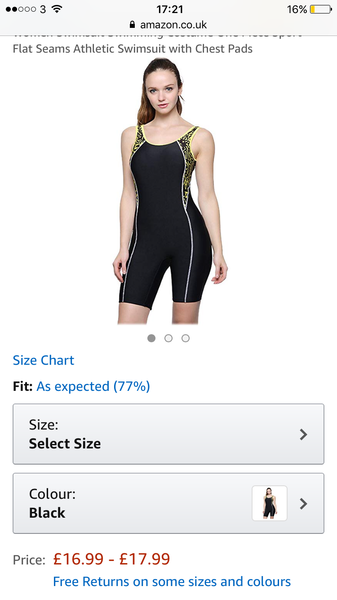 Swimming costume with legs?!