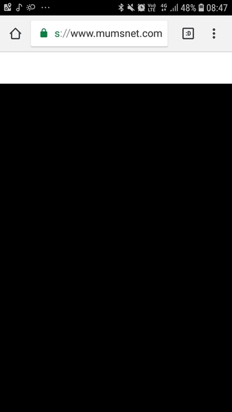 Black box covering half the page