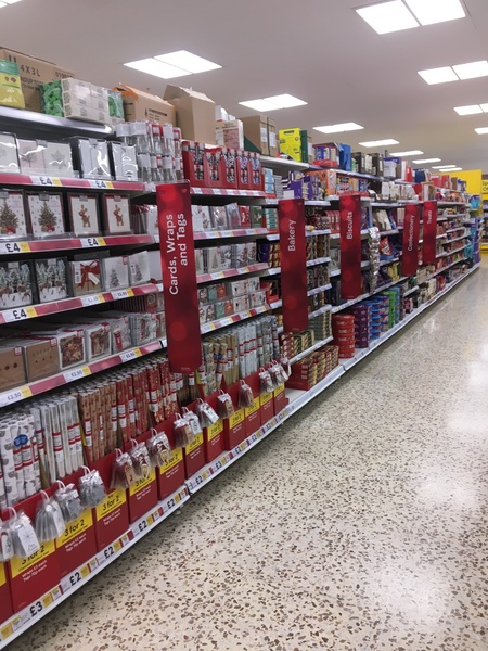 Any shops selling Christmas items yet?