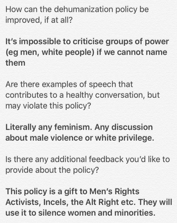 Twitter censorship re who exactly has a penis?