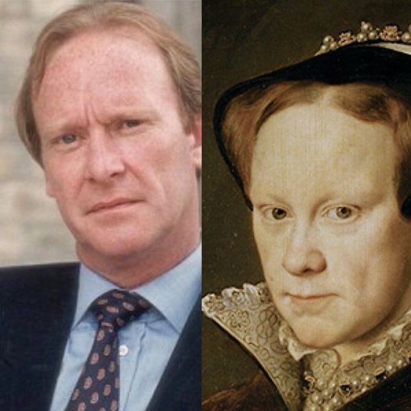 Fascinated by historical people that look like people today.
