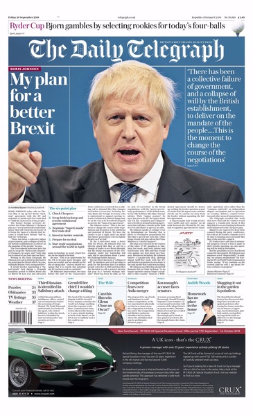 Westministenders: “No Deal is Better Than a Bad Deal?”