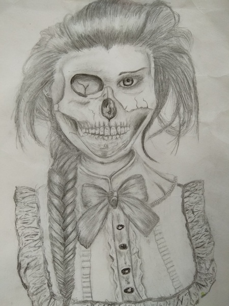 12 year old DD artwork - thoughts please