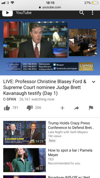Dr Christine Blasey Ford I salute you