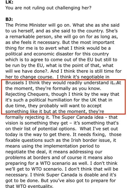 Westministenders: “No Deal is Better Than a Bad Deal?”