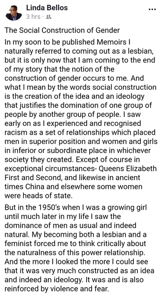 Linda Bellos disinvited to a Black Workers' Group gathering