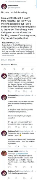 Leeds WPUK cancelled