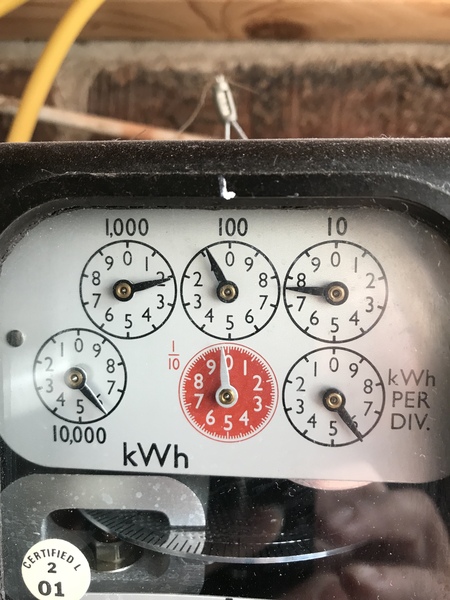 Can anyone read old electricity meters?