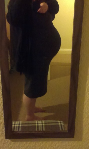 to think that my bump is enormous?