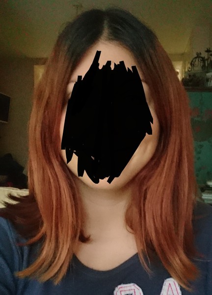 To ask for your help after hairdresser made my hair tangerine?