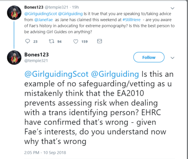 Another Girlguiding update