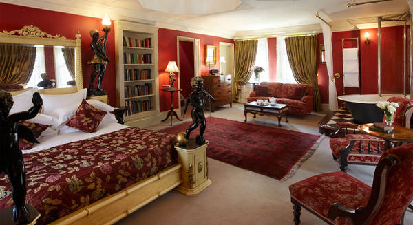 To think this is the most gorgeous suite you have ever seen...