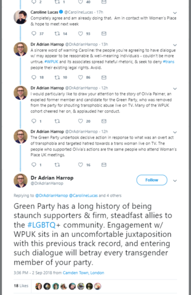 Aimee Challenor's resignation