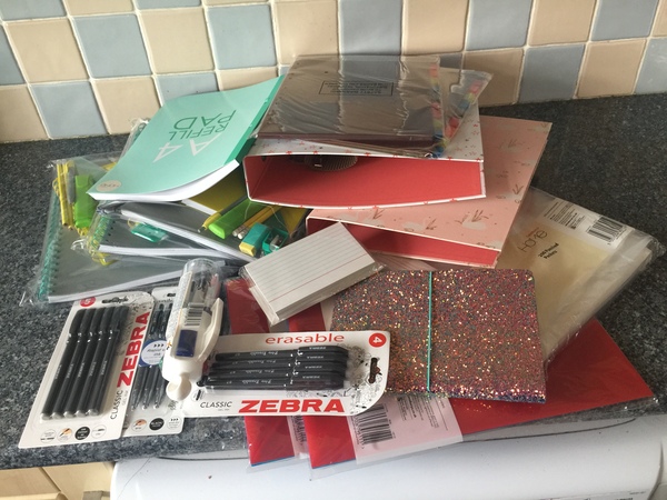 Secondary school stationary?