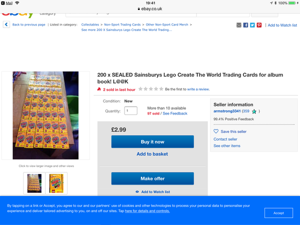 Appeal for Lego cards for a special little boy with autism