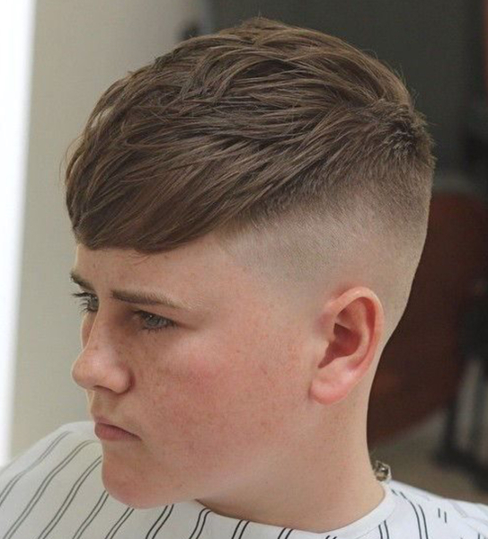 Boyfriends hair